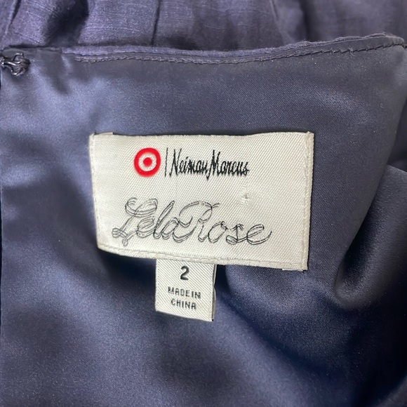 Lela Rose Target x Neiman Marcus sleeveless floral evening high low dress size 2 - Picture 7 of 14